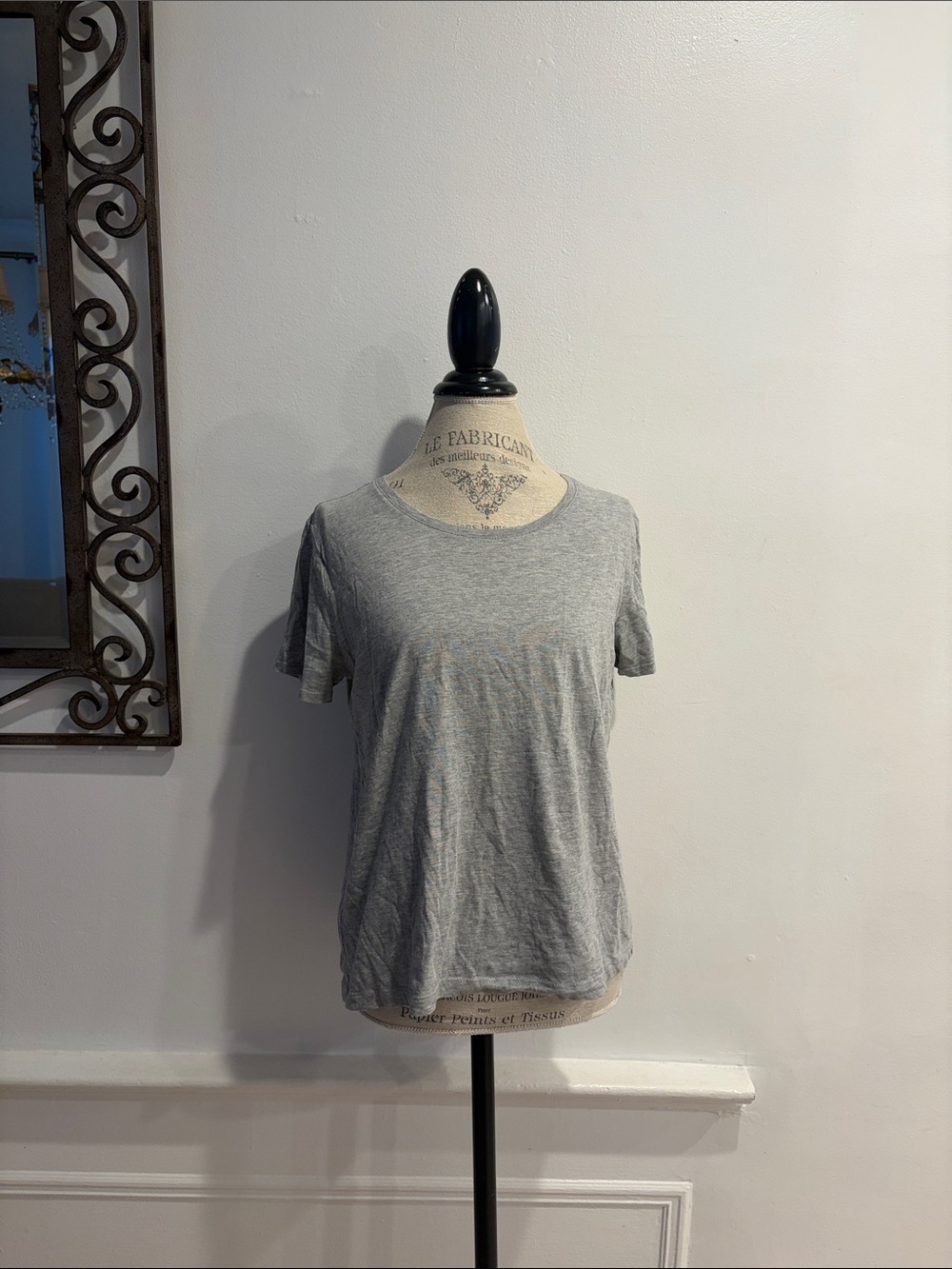 Zara Women's Short Sleeve Tee - Light Gray